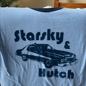 Starsky & Hutch Blue Graphic T-Shirt